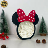 Mickey Love 2 - Paper Cut Minnie Mouse Light Box File - Cricut File - 7x7,3 Inches - LightBoxGoodMan - LightboxGoodman