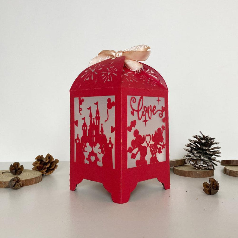 Mickey - Paper Cut Lantern File - Cricut File - 10,5x20,6cm - LightBoxGoodMan - LightboxGoodman