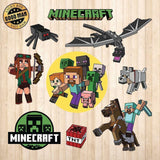 Minecraft 02 - Cricut File - Svg, Png, Dxf, Eps - LightBoxGoodMan - LightboxGoodman