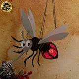 Mosquito - 3D Mosquito Lantern File - 7.8x9.9" - Cricut File - LightBoxGoodMan - LightboxGoodman