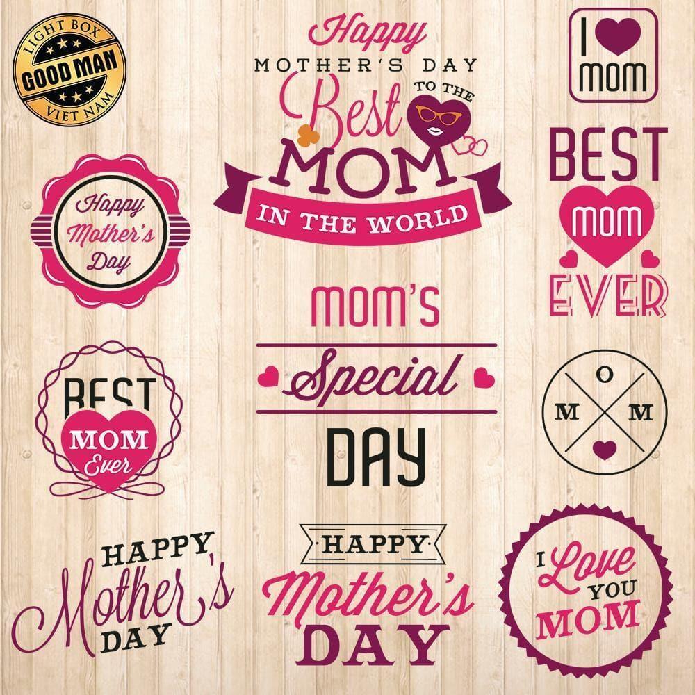 Mother's Day 2 - Cricut File - Svg, Png, Dxf, Eps - LightBoxGoodMan - LightboxGoodman