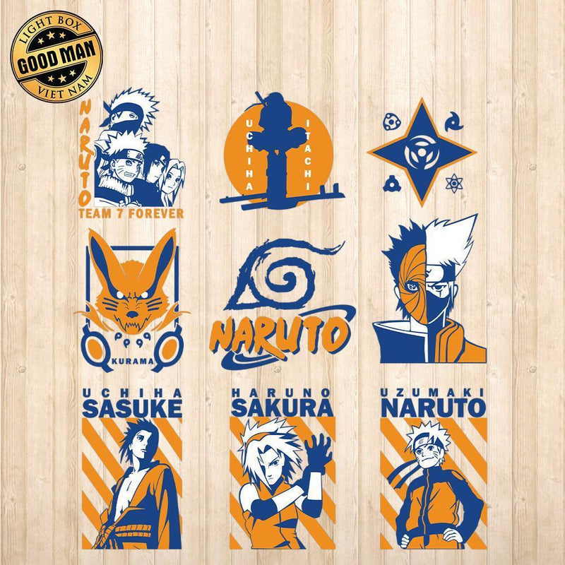 Naruto - Cricut File - Svg, Png, Dxf, Eps - LightBoxGoodMan - LightboxGoodman
