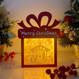 Nativity 2 - Paper Cut Gift Light Box File - Cricut File - 21x16cm - LightBoxGoodMan