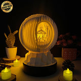 Nativity - 3D Pop-up Light Box Globe File - Cricut File - LightBoxGoodMan - LightboxGoodman