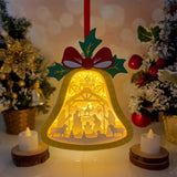Nativity - Bell Lantern File - Cricut File - LightBoxGoodMan