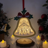 Nativity - Bell Lantern File - Cricut File - LightBoxGoodMan - LightboxGoodman