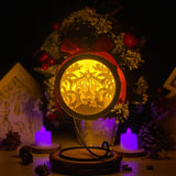 Nativity Scene 1 - 3D Ornament Lantern File - Cricut File - LightBoxGoodMan