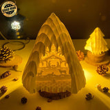 Nativity Scene - 3D Pop-up Light Box Pine File - Cricut File - LightBoxGoodMan - LightboxGoodman