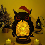 Nativity Scene - Paper Cut Owl Light Box File - Cricut File - 25x20 cm - LightBoxGoodMan - LightboxGoodman