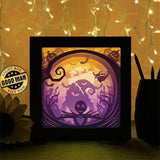 Nightmare Before Christmas 3 - Paper Cutting Light Box - LightBoxGoodman - LightboxGoodman