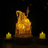 Nightmare Before Christmas - 3D Dome Lantern File - Cricut File - LightBoxGoodMan - LightboxGoodman