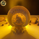 Nightmare Before Christmas - 3D Pop-up Light Box Globe File - Cricut File - LightBoxGoodMan - LightboxGoodman