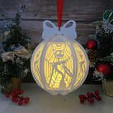 Nightmare Before Christmas - Globe Lantern File - Cricut File - LightBoxGoodMan