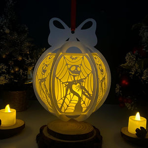 Nightmare Before Christmas - Globe Lantern File - Cricut File - LightBoxGoodMan - LightboxGoodman
