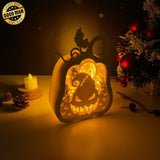 Nightmare Before Christmas - Paper Cut PumpKin Light Box File - Cricut File - 15.3x21.1 cm - LightBoxGoodMan - LightboxGoodman