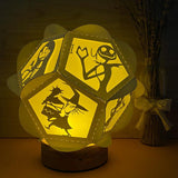 Nightmare Before Christmas - Pentagon 3D Lantern File - Cricut File - LightBoxGoodMan
