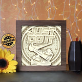 Nike Just Do It - Paper Cutting Light Box - LightBoxGoodman - LightboxGoodman