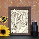 Obi-Wan Kenobi - Paper Cutting Light Box - LightBoxGoodman - LightboxGoodman