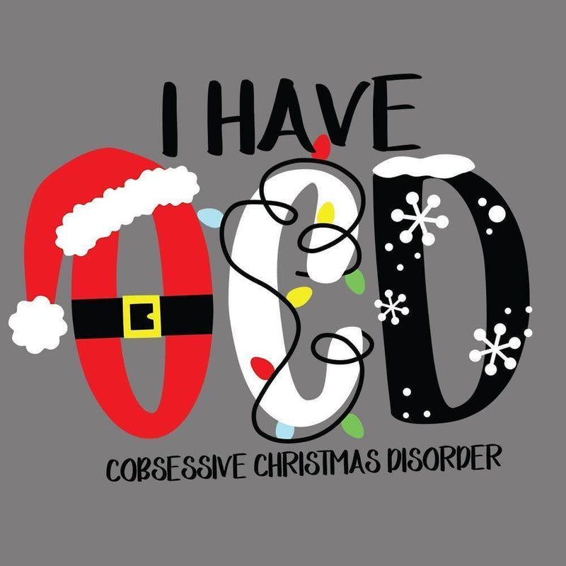 Obsessive Christmas Disorder - Cricut File - Svg, Png, Dxf, Eps - LightBoxGoodMan - LightboxGoodman