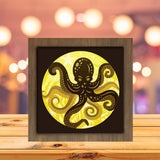 Octopus 2 - Paper Cutting Light Box - LightBoxGoodman - LightboxGoodman