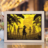 One Piece Season 1 – Paper Cut Light Box File - Cricut File - 8x10 inches - LightBoxGoodMan - LightboxGoodman