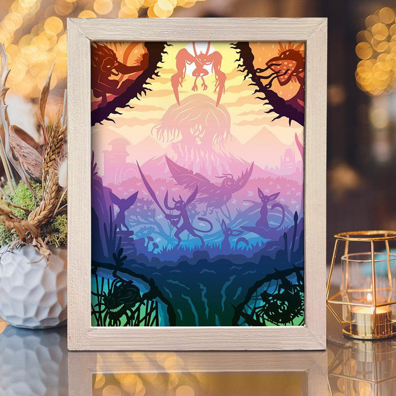 Ori And The Will Of The Wisps – Paper Cut Light Box File - Cricut File - 20x26cm - LightBoxGoodMan - LightboxGoodman