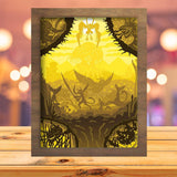 Ori And The Will Of The Wisps - Paper Cutting Light Box - LightBoxGoodman - LightboxGoodman