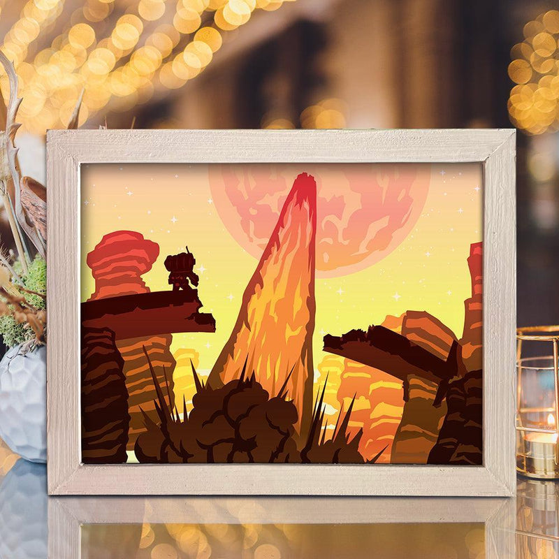Outer Wilds – Paper Cut Light Box File - Cricut File - 8x10 Inches - LightBoxGoodMan - LightboxGoodman