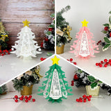 Pack 3 Christmas 1 - Pine Lantern File - Cricut File - 8x9,5 Inches - LightBoxGoodMan - LightboxGoodman