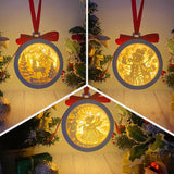 Pack 3 Christmas 2 - 3D Ornament Lantern File - Cricut File - LightBoxGoodMan - LightboxGoodman