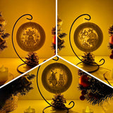 Pack 3 Christmas 2 - 3D Pop-up Light Box Ornament File - Cricut File - LightBoxGoodMan