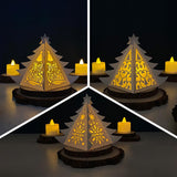 Pack 3 Christmas 4 - Pine Lantern File - Cricut File - LightBoxGoodMan