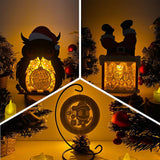 Pack 3 Christmas Mix 21 - 3D Pop-up Mix Light Box File - Cricut File - LightBoxGoodMan