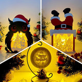 Pack 3 Christmas Mix 23 - 3D Pop-up Mix Light Box File - Cricut File - LightBoxGoodMan