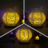 Pack 3 Halloween 1 - Pumpkin Lantern File - Cricut File - LightBoxGoodMan