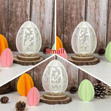 Pack 3 Happy Easter - Easter Small Egg 3D Lantern File - Cricut File - 5.1x3.8" - LightBoxGoodMan - LightboxGoodman