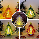 Pack 5 Christmas 1 - Pine Lantern File - Cricut File - 8x9,5 Inches - LightBoxGoodMan