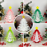 Pack 5 Christmas 1 - Pine Lantern File - Cricut File - 8x9,5 Inches - LightBoxGoodMan - LightboxGoodman