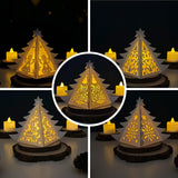 Pack 5 Christmas 3 - Pine Lantern File - Cricut File - LightBoxGoodMan