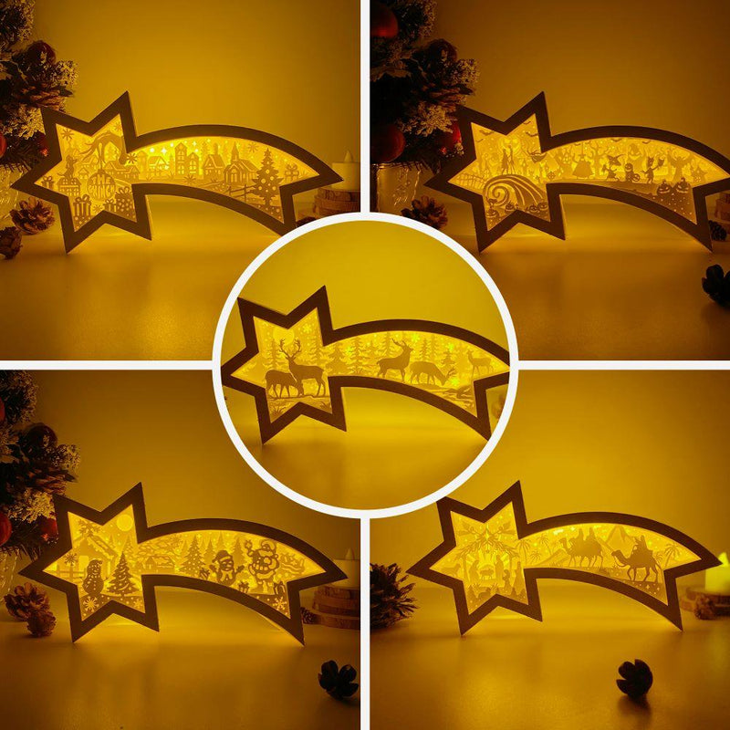 Personalised Light Box - Name & Stars Design