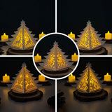 Pack 5 Christmas 4 - Pine Lantern File - Cricut File - LightBoxGoodMan