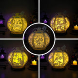 Pack 5 Halloween 2 - Pumpkin Lantern File - Cricut File - LightBoxGoodMan - LightboxGoodman