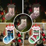 Pack 5 Merry Christmas - 3D Sock Lantern File - Cricut File - LightBoxGoodMan