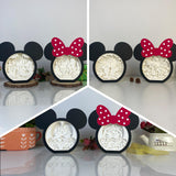 Pack 6 Love In Disneyland - Paper Cut Disney Mouse Light Box File - Cricut File - LightBoxGoodMan - LightboxGoodman