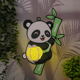 Panda - 3D Panda Lantern File - 11x7