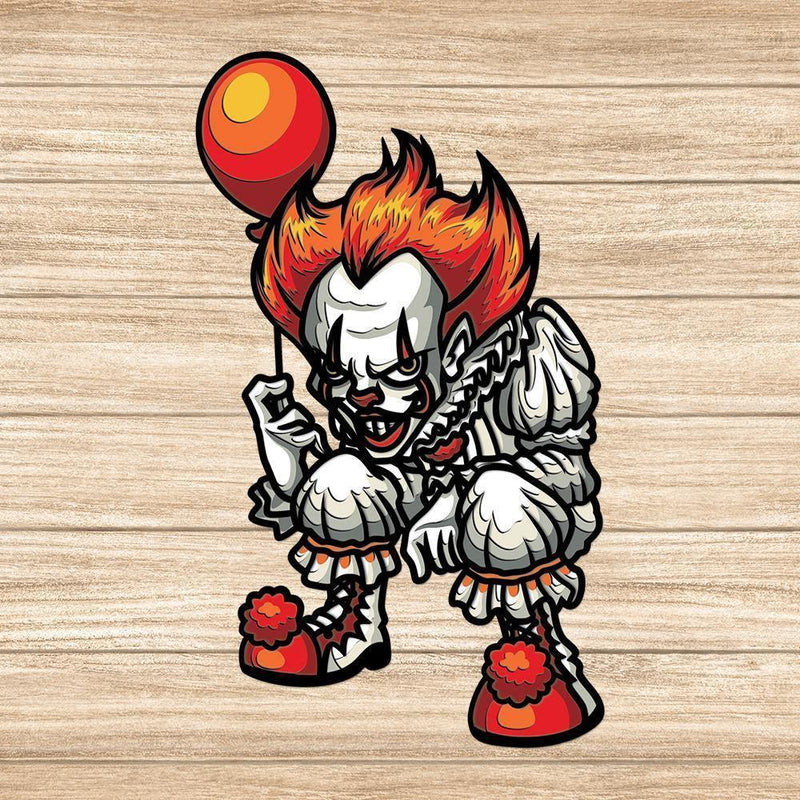 Pennywise - Paper 3D Layered File - Cricut File - 17x29cm - LightBoxGoodMan - LightboxGoodman