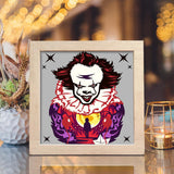 Pennywise Square - Paper Cut Light Box File - Cricut File - 20x20cm - LightBoxGoodMan