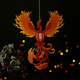 Phoenix - 3D Phoenix Lantern File - 14x12