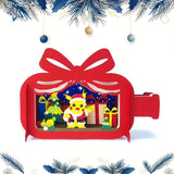 Pikachu Xmas - Pop-up Bottle Light Box File - Cricut File - LightBoxGoodMan - LightboxGoodman