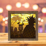 Pineapple - Paper Cutting Light Box - LightBoxGoodman - LightboxGoodman